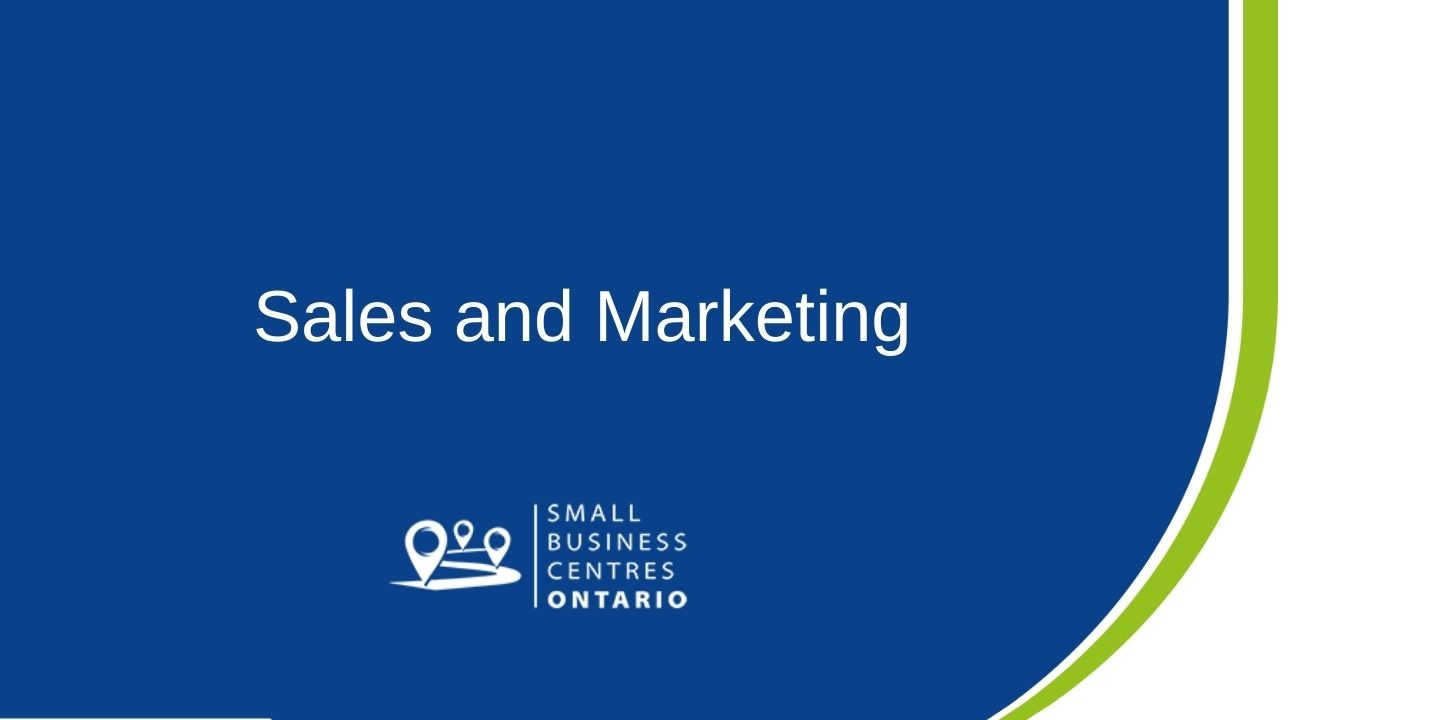 Sales and Marketing Sales and Marketing